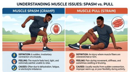 Muscle Spasm vs Muscle Pull