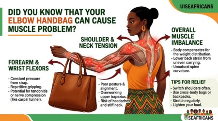 Did You Know That Your Elbow Handbag Can Cause Muscle Problem?