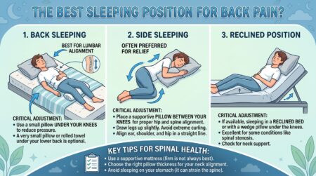 The Best Sleeping Position For Back Pain?