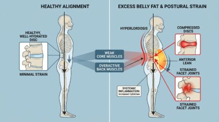 How Belly Fat May Be Causing Your Back Pain.