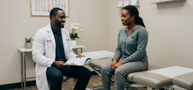 Consultation at Chiropractic and Physiotherapy Health Centre