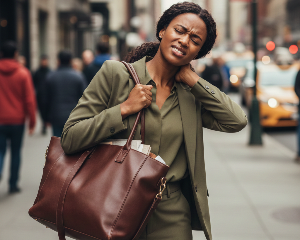 Is Your Heavy Handbag Giving You Back Issues?
