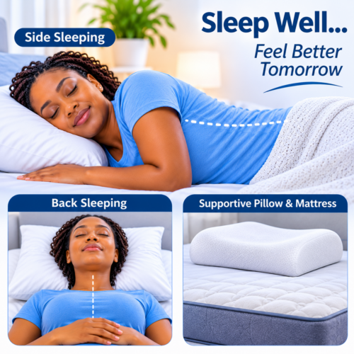 Sleeping Positions, Pillows & Mattresses: Is Your Bed Supporting Your Spine?